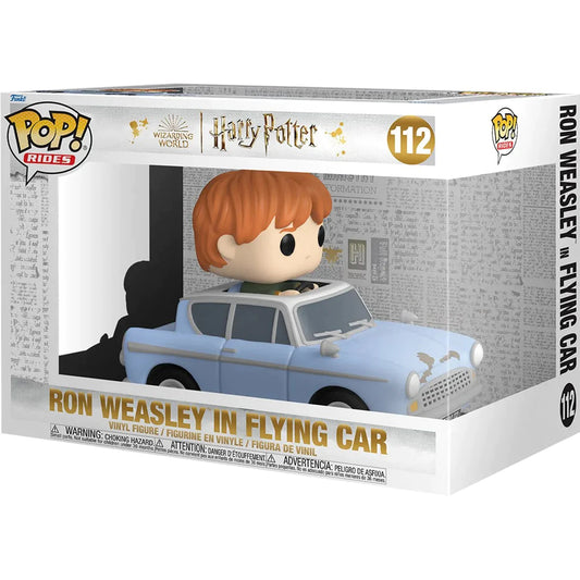 RIDES 112 Funko Pop! - Harry Potter - Ron Weasley in Flying Car