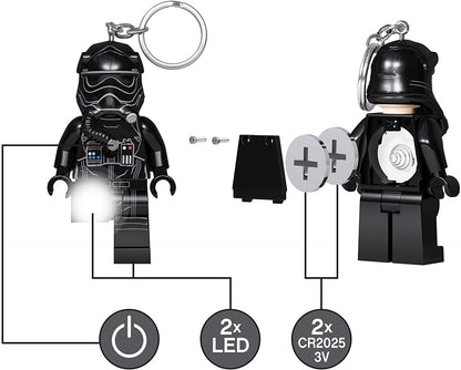 113 LEGO Portachiavi Led - Star Wars - Tie Pilot Fighter 1° ORDER