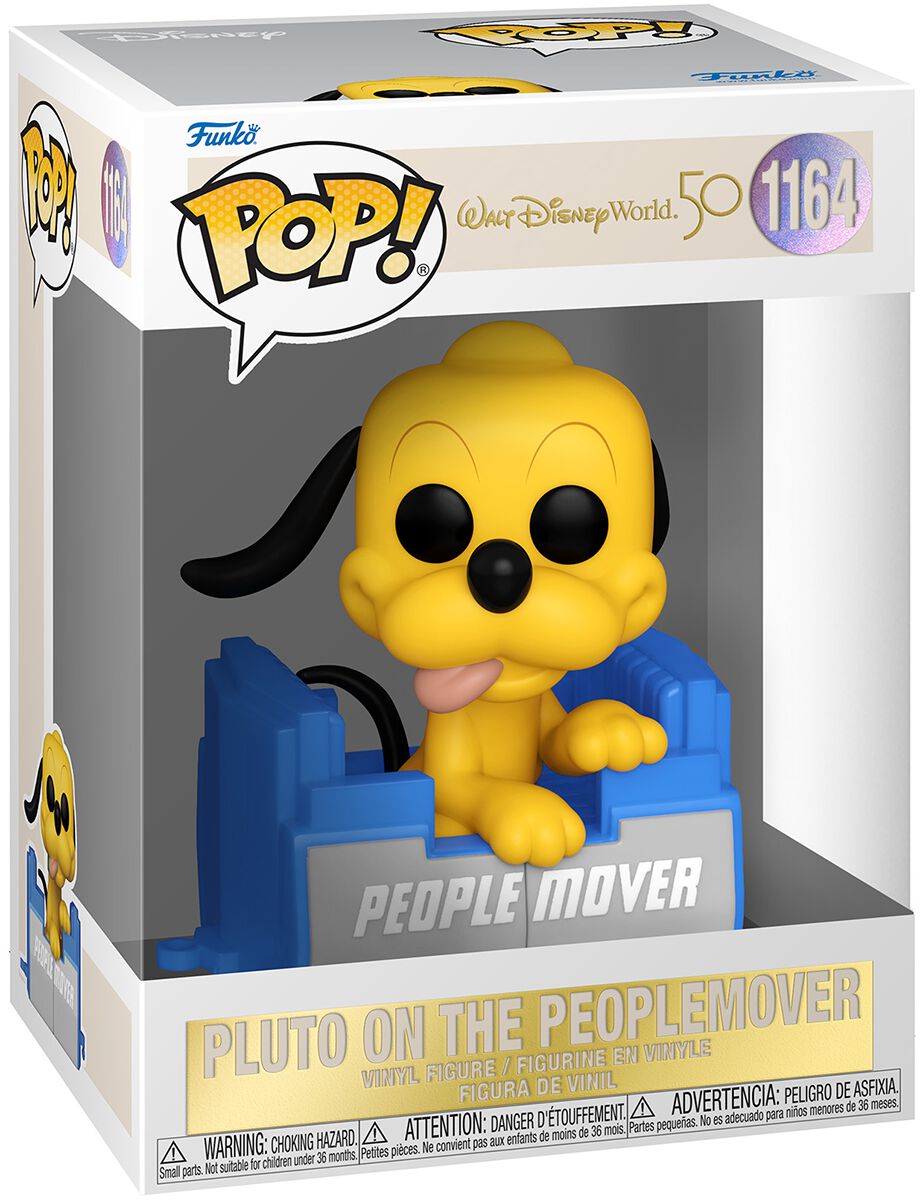 DISNEY 1164 Funko Pop! - Walt Disney World 50th - People Mover Pluto
