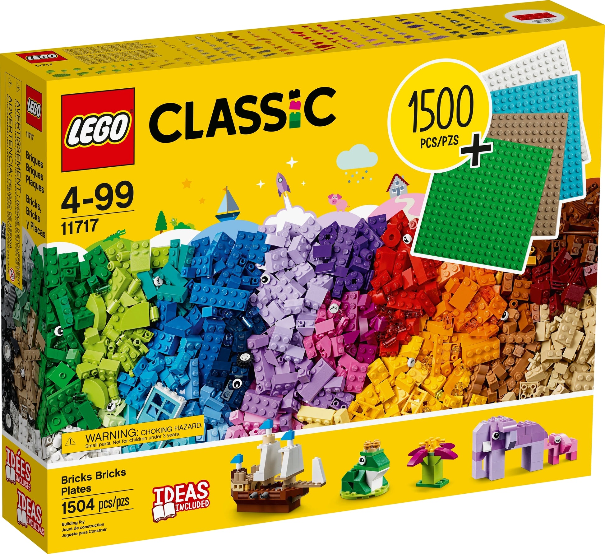 11717 LEGO Classic - Mattoncini, Basi Per Mattoncini – sgorbatipiacenza