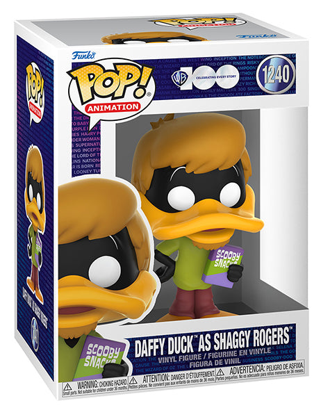 ANIMATION 1240 Funko Pop! - Warner 100th - Duffy Duck As Shaggy Rogers