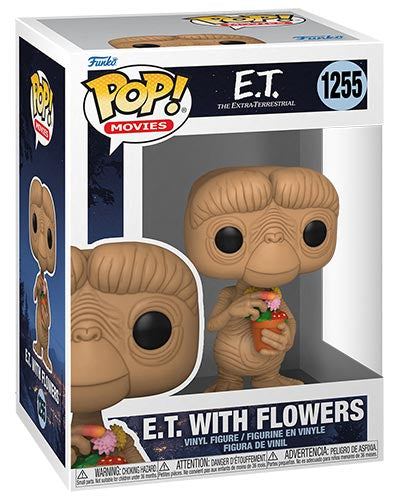 MOVIES 1255 Funko Pop! - E.T. 40th Anniversary - E.T. with Flowers