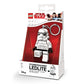 12 LEGO Portachiavi Led - Star Wars - Stormtrooper