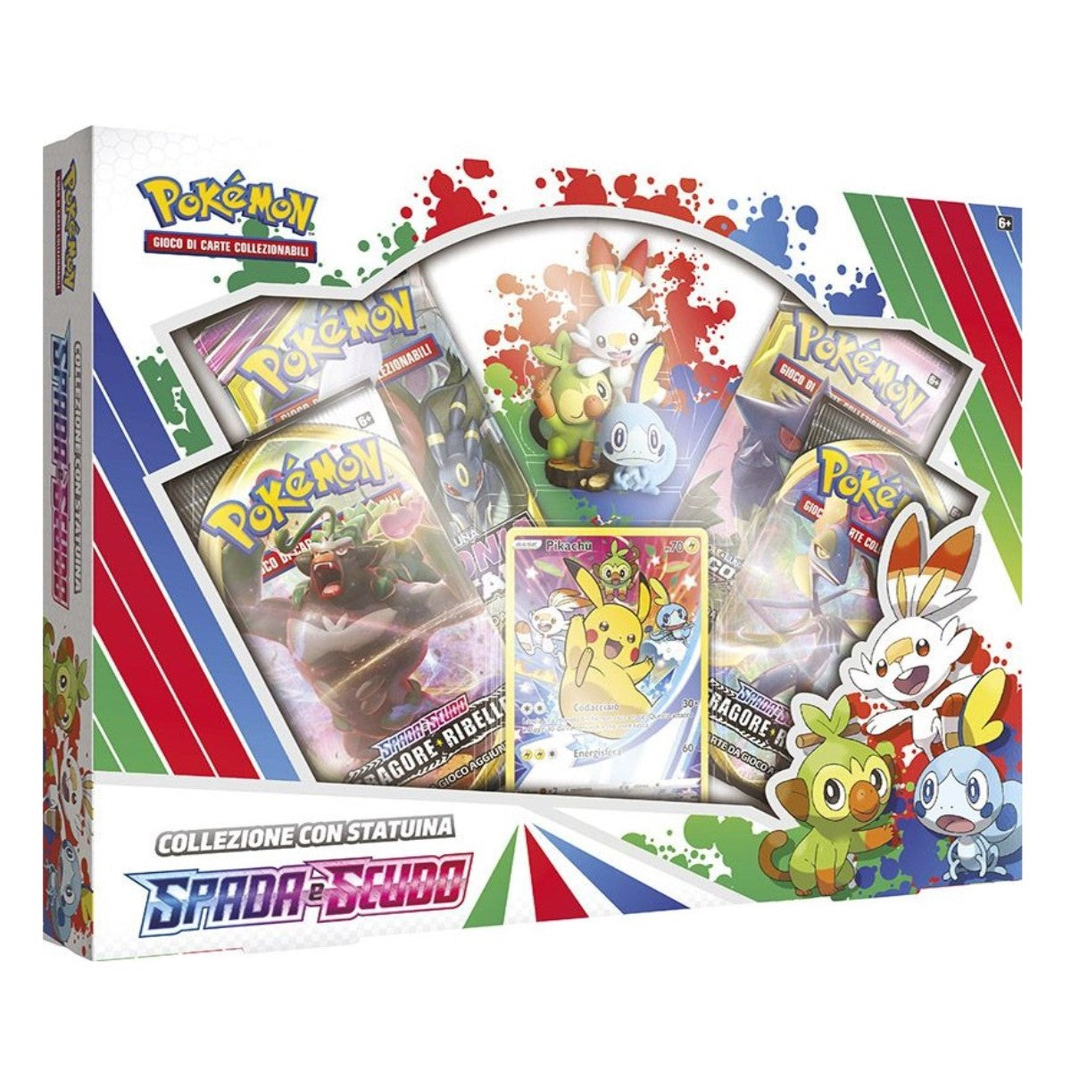 Collezione Pokemon - Spada e Scudo - Starter Figure - Italiano