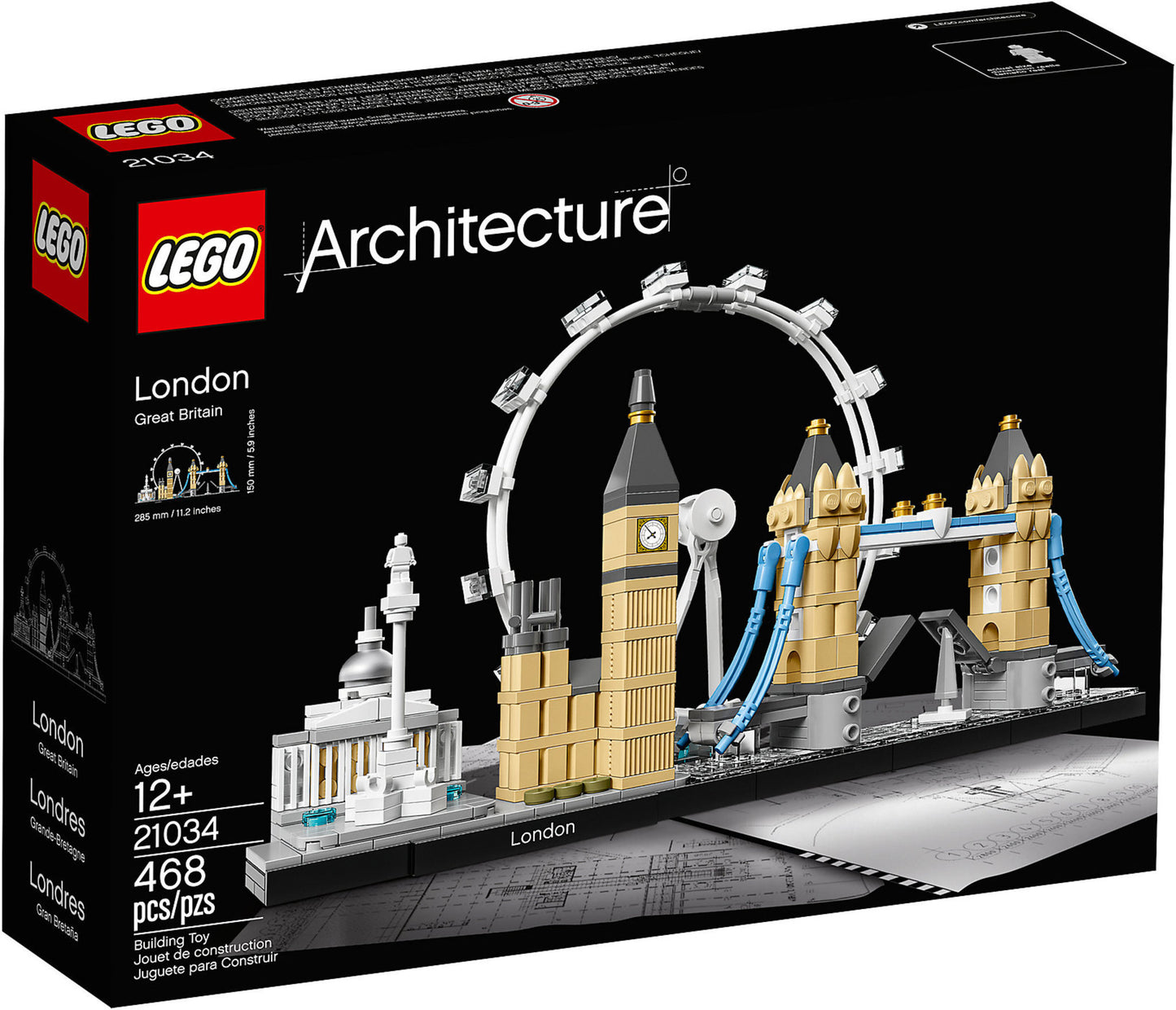 21034 LEGO Architecture Londra