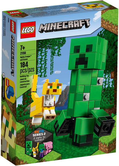 21156 LEGO Minecraft - Maxi Figure Creeper™ E Gattopardo