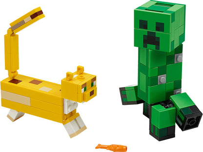 21156 LEGO Minecraft - Maxi Figure Creeper™ E Gattopardo