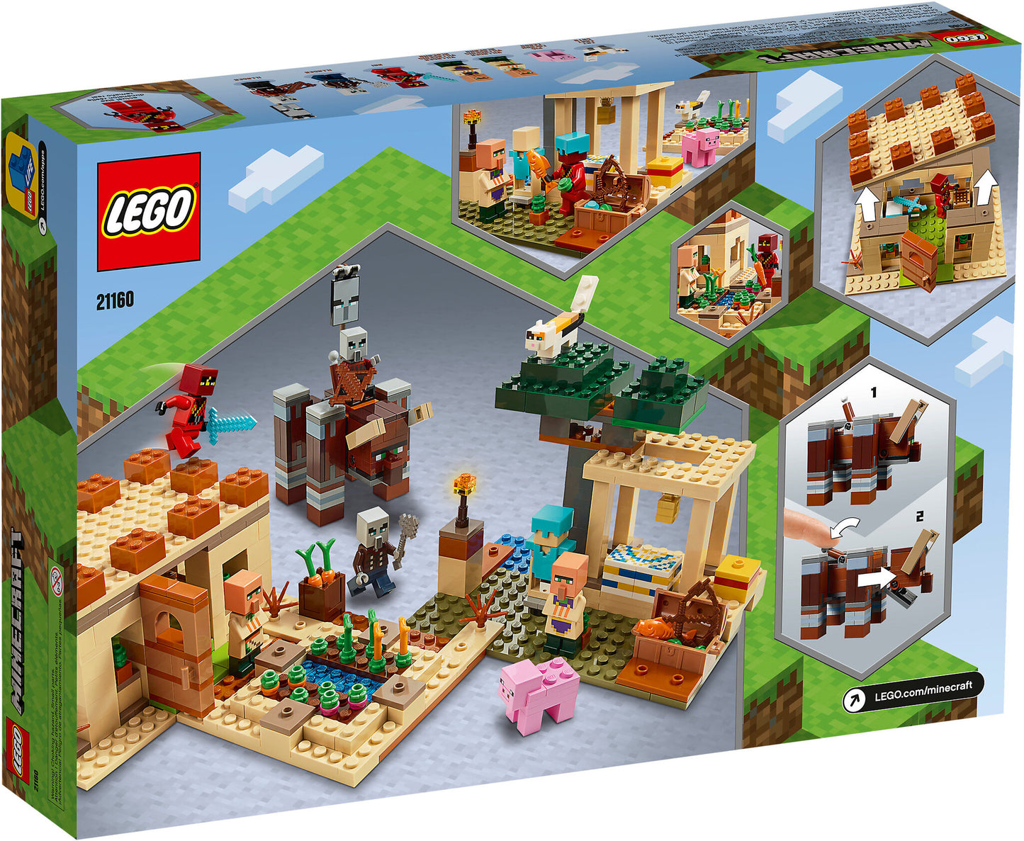 21160 LEGO Minecraft  - L'Incursione Della Bestia