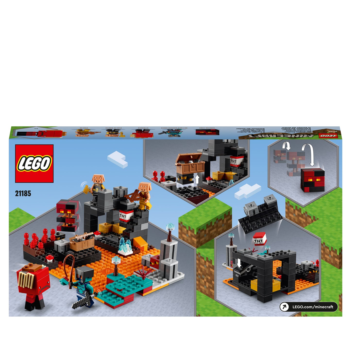 21185 LEGO Minecraft - Il bastione del Nether