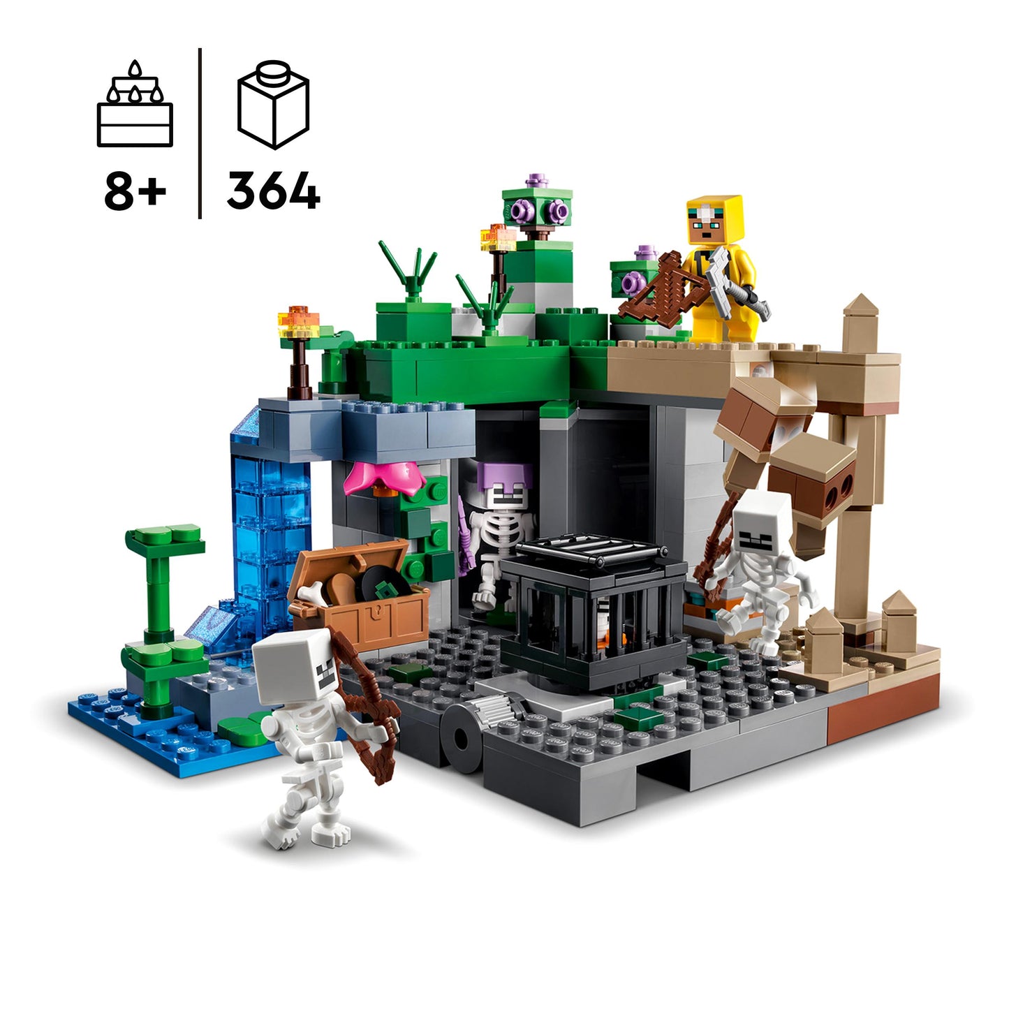21189 LEGO Minecraft - Le segrete dello scheletro