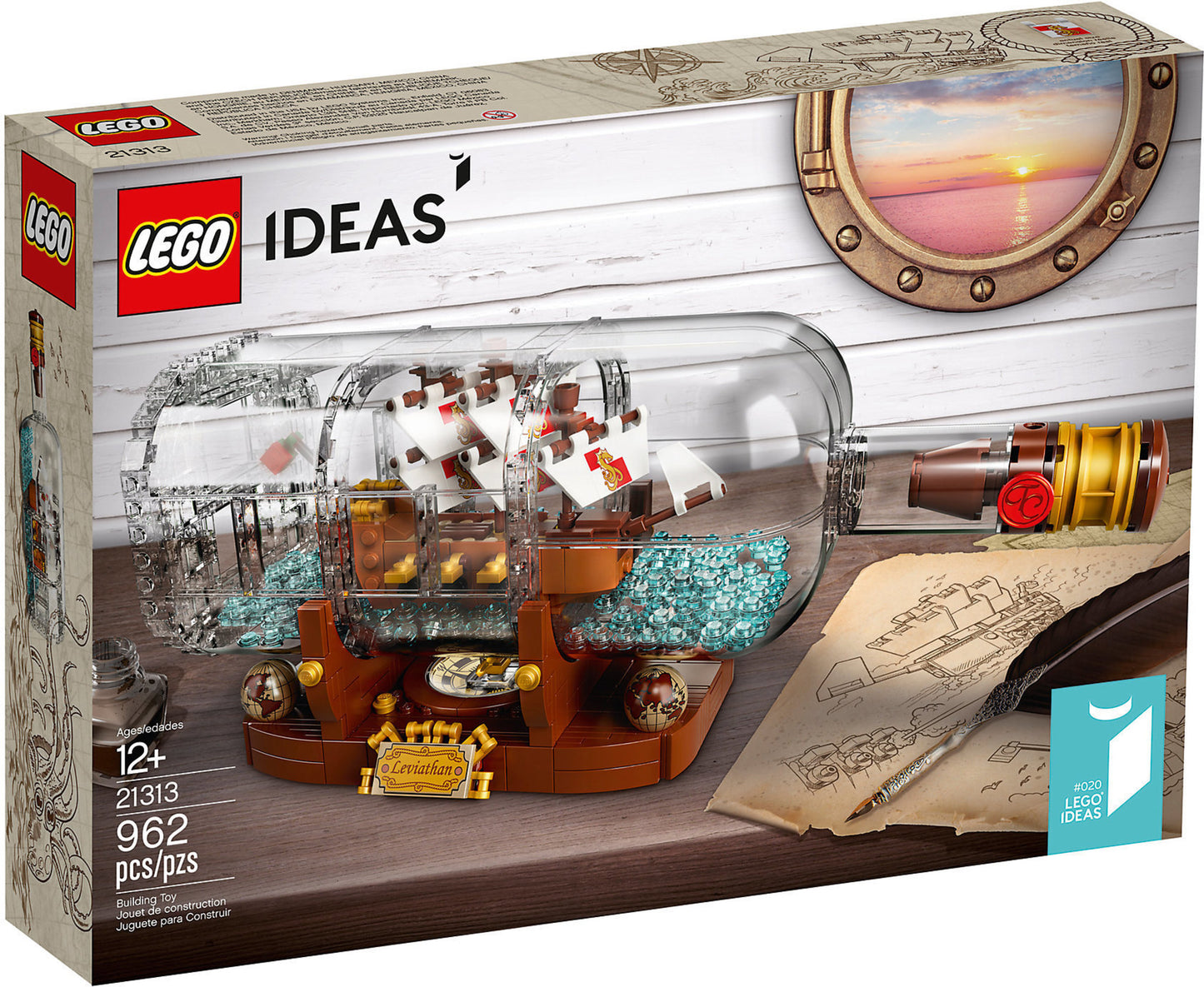 21313 LEGO Ideas - Nave In Bottiglia