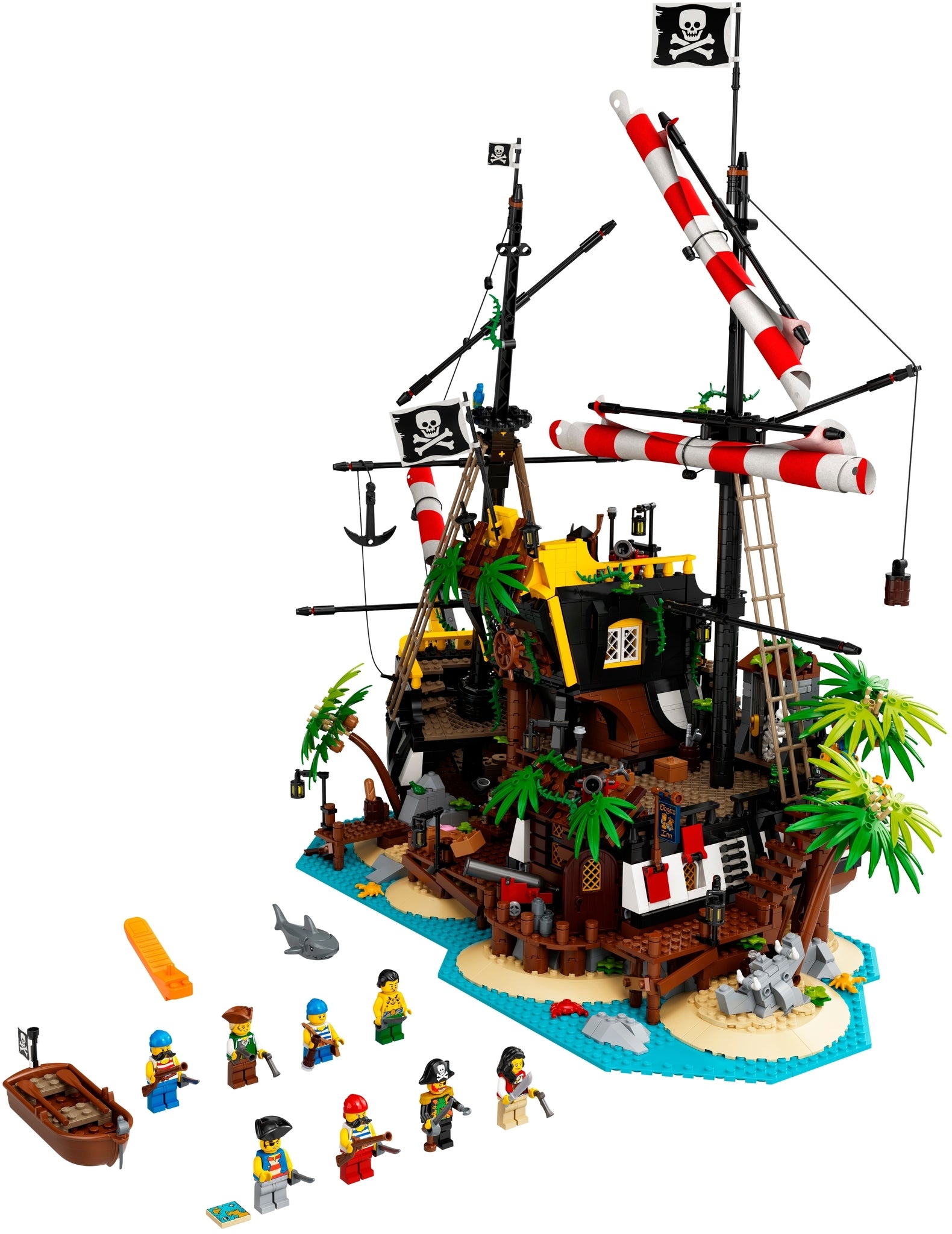 Set Lego Ideas Isola Dei Pirati Lego Pirates Of Lego Pirati Dei