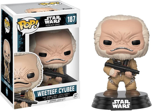 STAR WARS 187 Funko Pop! - Star Wars – Rogue One - Weeteef Cyubee