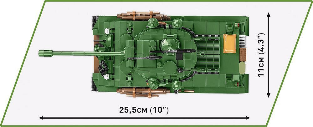 2533 COBI Historical Collection - World War II - M4A3E8 Sherman Easy Eight