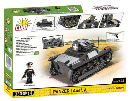 2534 COBI Historical Collection - World War II - Panzer I Ausf. UN