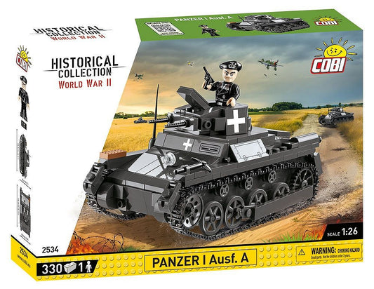 2534 COBI Historical Collection - World War II - Panzer I Ausf. UN
