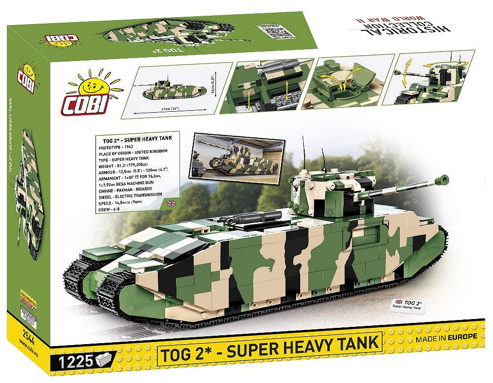 2544 COBI Historical Collection - World War II - TOG II* - Super Heavy Tank