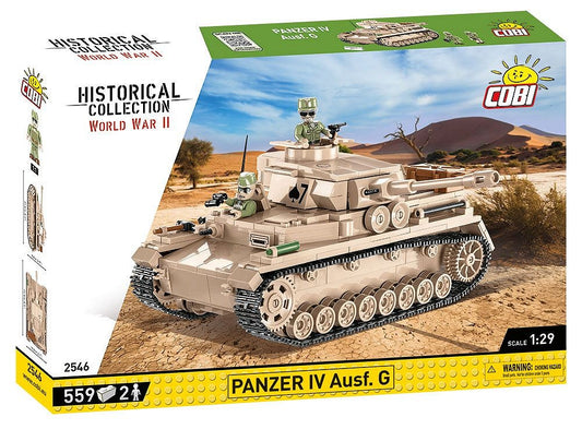 2546 COBI Historical Collection - World War II - Panzer IV Ausf.G
