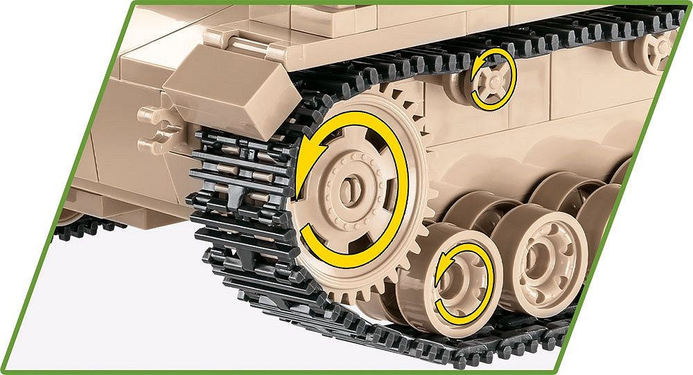 2546 COBI Historical Collection - World War II - Panzer IV Ausf.G