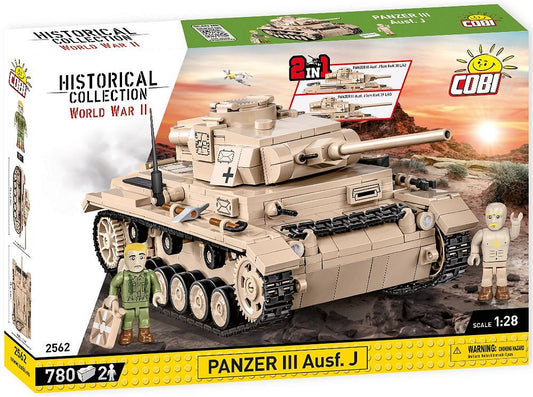 2562 COBI Historical Collection - World War II - Panzer III Ausf. J