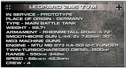 2620 COBI Armed Forces - Leopard 2A5 TVM