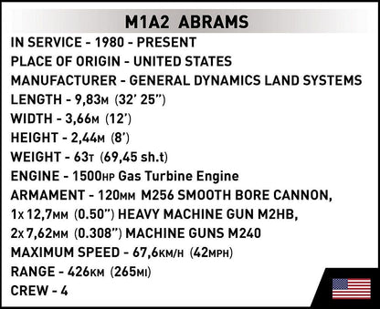 2622 COBI Armed Forces - M1A2 Abrams