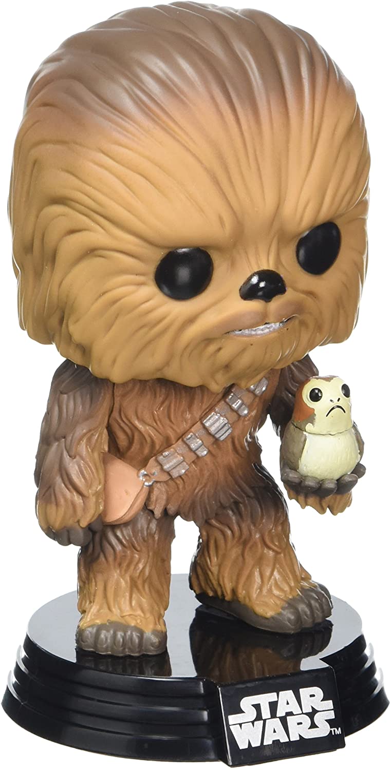 STAR WARS 195 Funko Pop! - Star Wars: The Last Jedi - Chewbacca with Porg