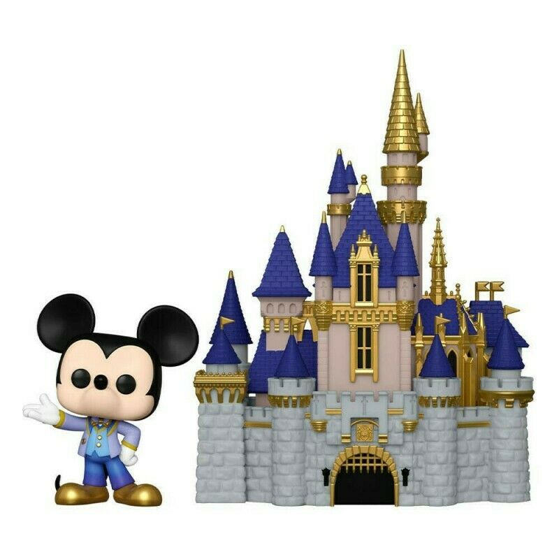 DISNEY TOWN 26 Funko Pop! - Cinderella Castle & Mickey Mouse