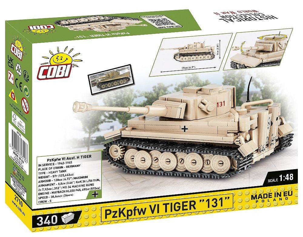 2710 COBI Historical Collection - World War II - PzKpfw VI Tiger 131