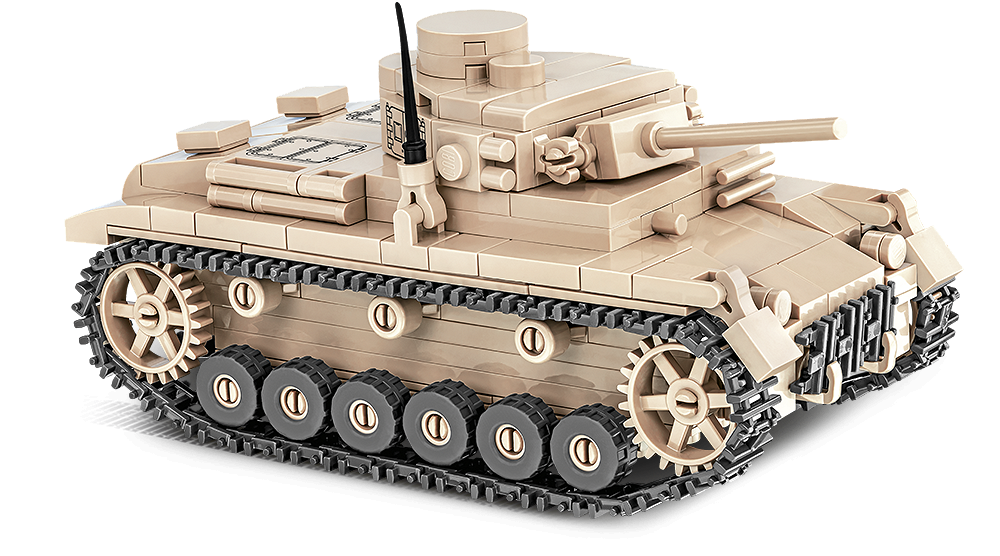 2712 COBI Historical Collection - World War II - Panzer III Ausf. J