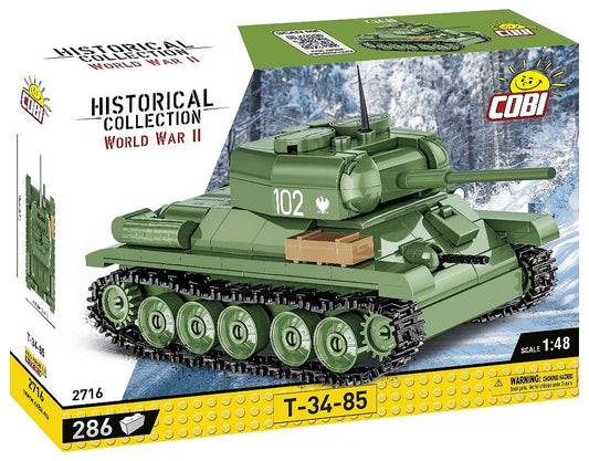 2716 COBI Historical Collection - World War II - T-34-85