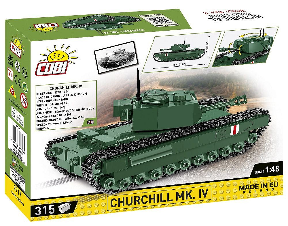 2717 COBI Historical Collection - World War II - Churchill Mk. IV