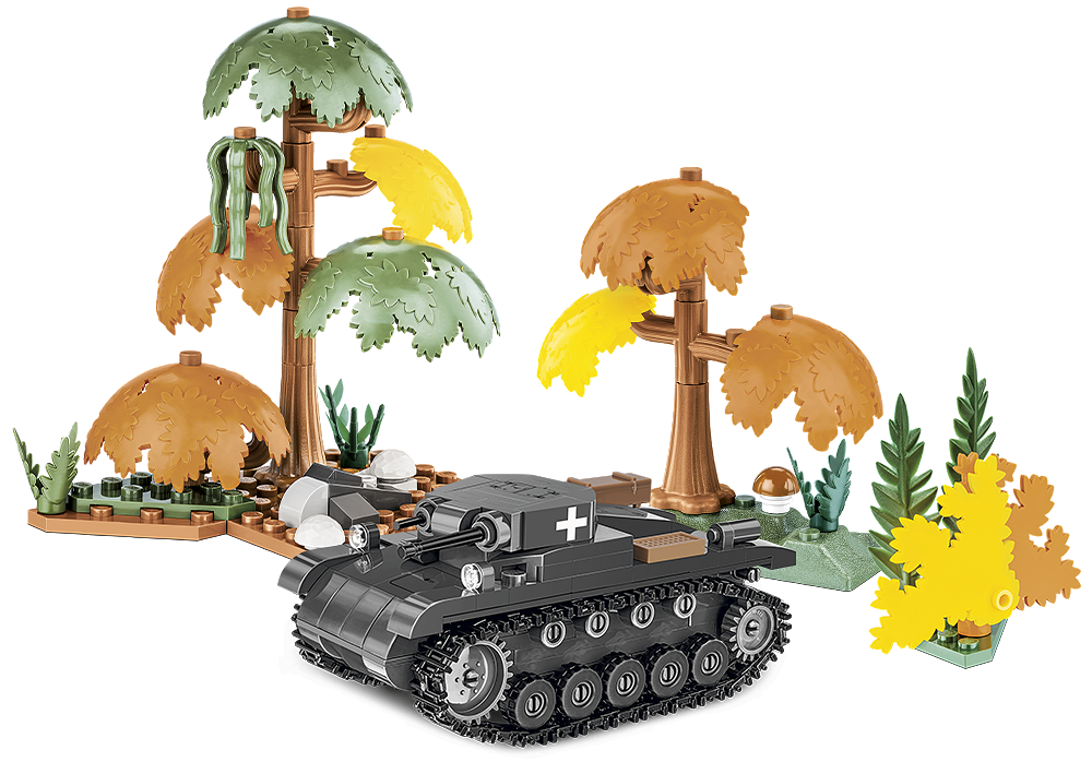 2718 COBI Historical Collection - World War II - Panzer II Ausf. A
