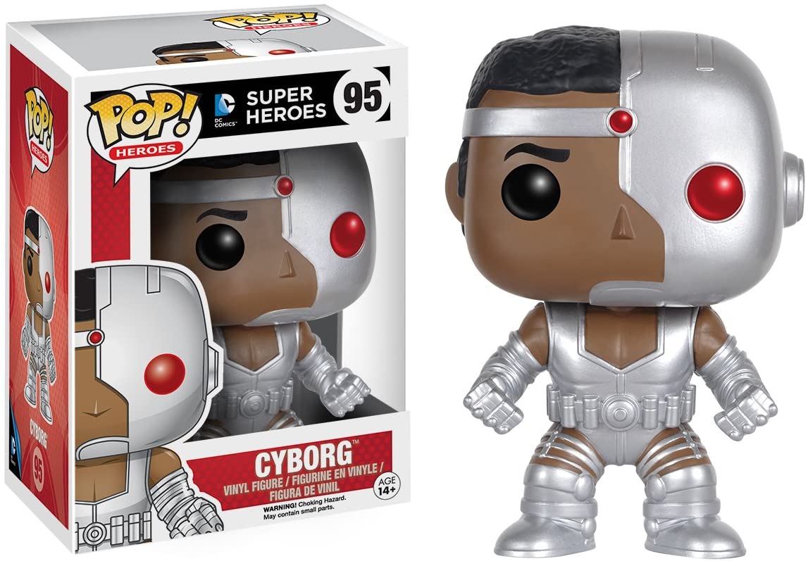 HEROES 95 Funko Pop! - DC - Cyborg
