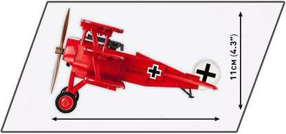2986 COBI Historical Collection - World War I - Fokker Dr.1 Red Baron
