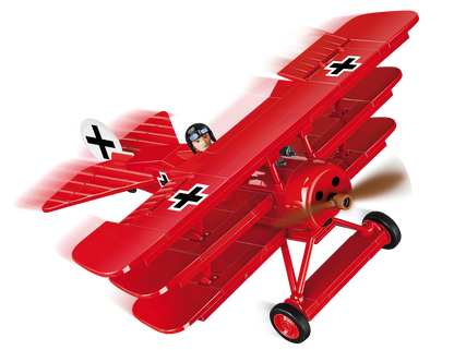 2986 COBI Historical Collection - World War I - Fokker Dr.1 Red Baron