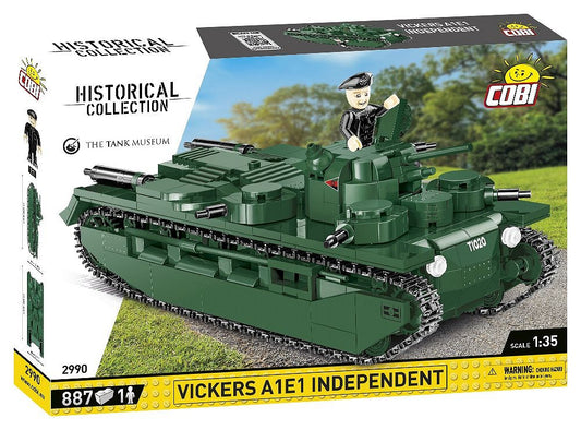 2990 COBI Historical Collection - World War I - Vickers A1E1 Independent
