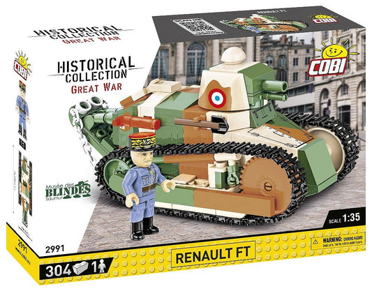 2991 COBI Historical Collection - World War I - Renault FT