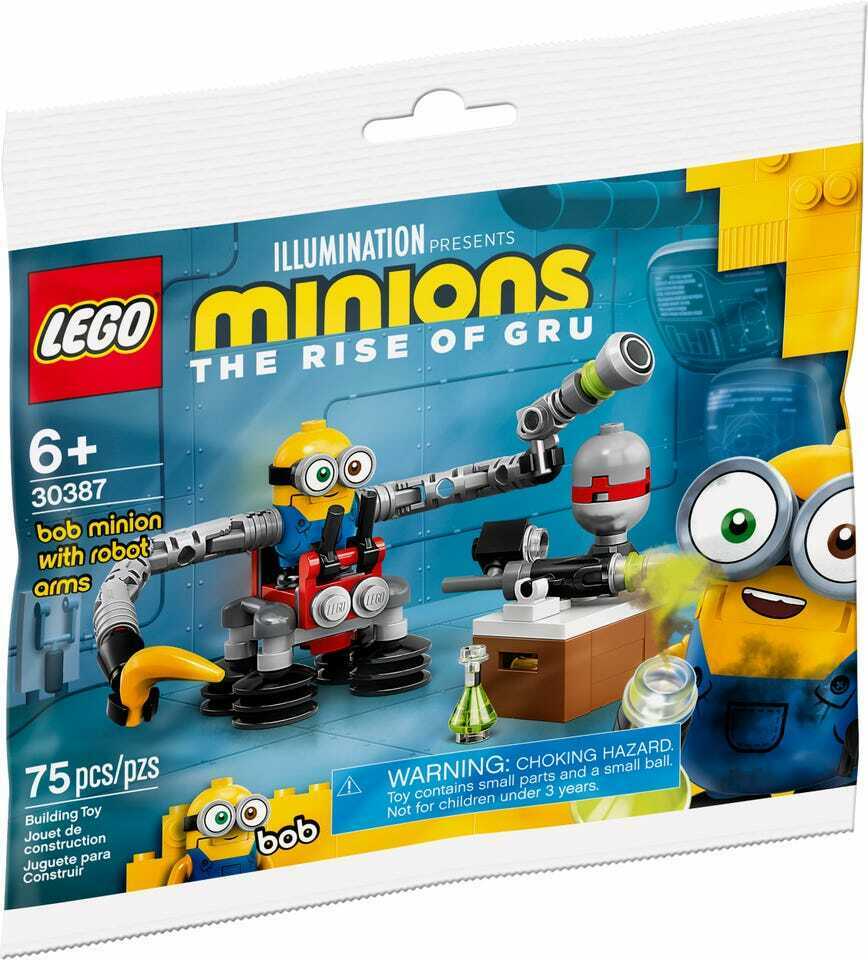 30387 LEGO Polybag Minion Bob con bracci di Robot
