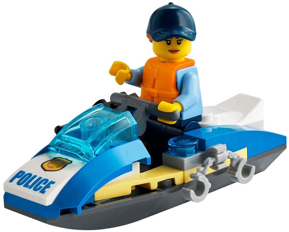 30567 LEGO Polybag City Scooter d'acqua della Polizia