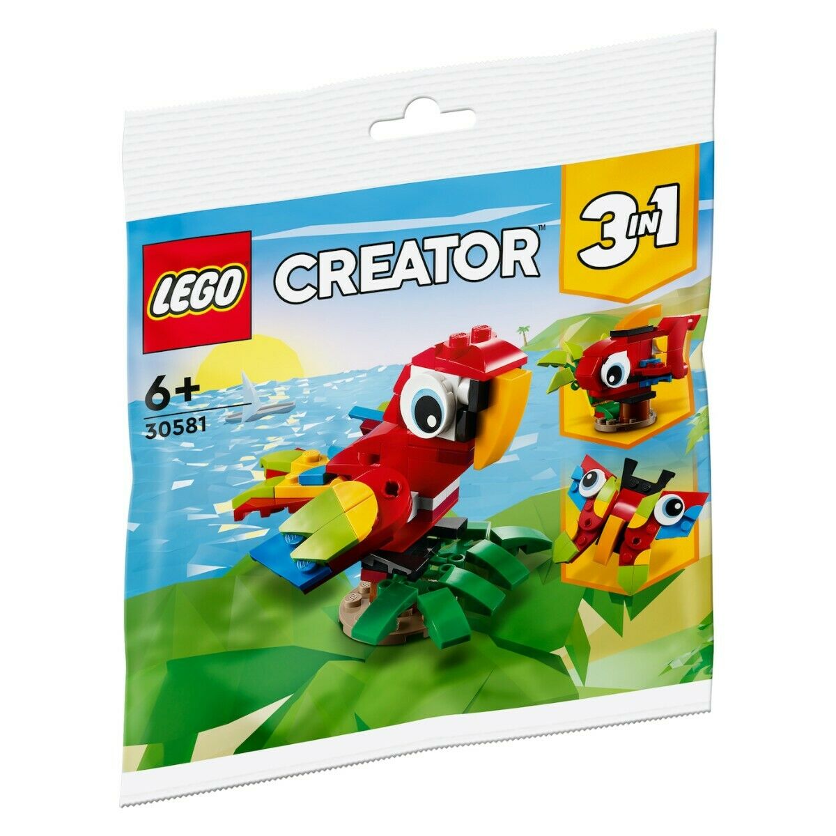 30581 LEGO Polybag Creator 3 in 1 Pappagallo Tropicale