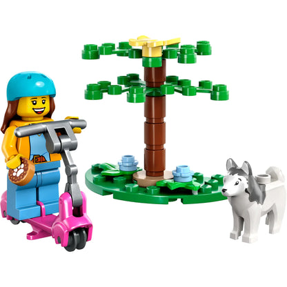 30639 LEGO Polybag City Dog Park and Scooter