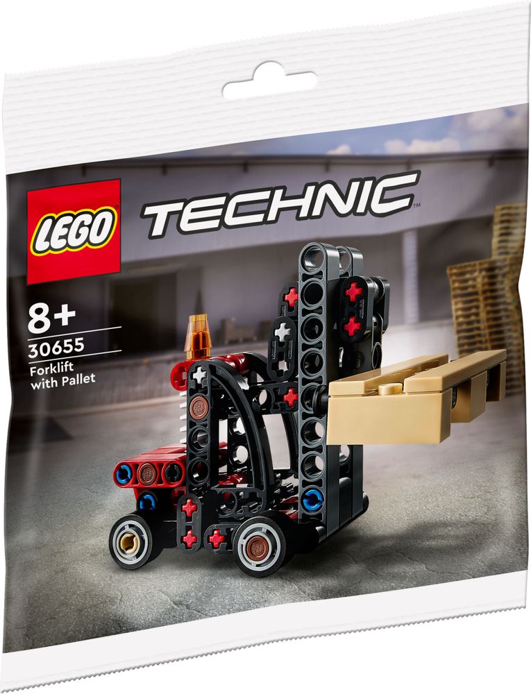 30655 LEGO Polybag Technic Forklift with Pallet