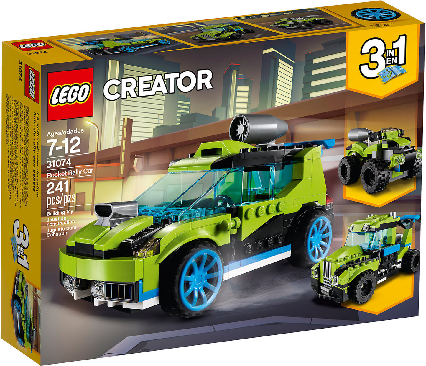 31074 LEGO Creator  - Auto Da Rally Rocket