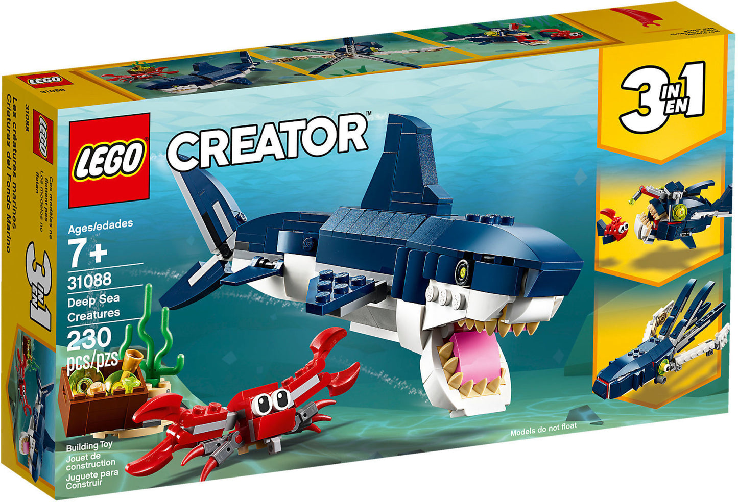31088 LEGO Creator - Creature Degli Abissi