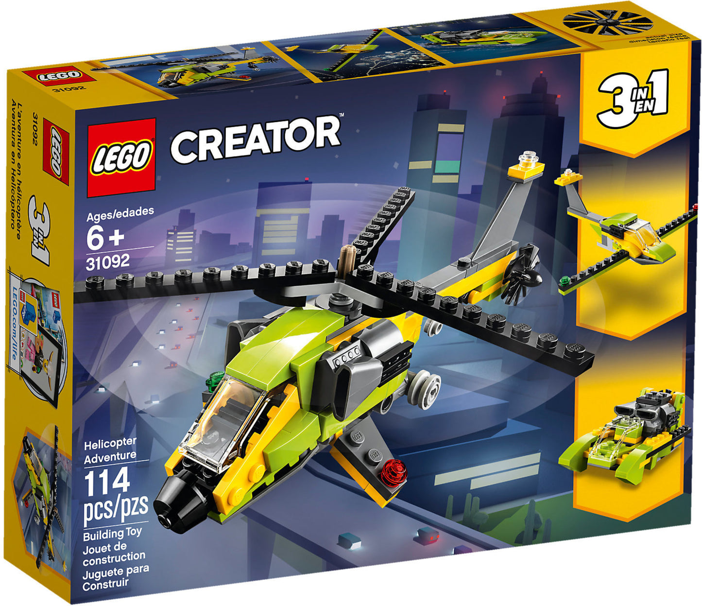 31092 LEGO Creator - Avventura In Elicottero