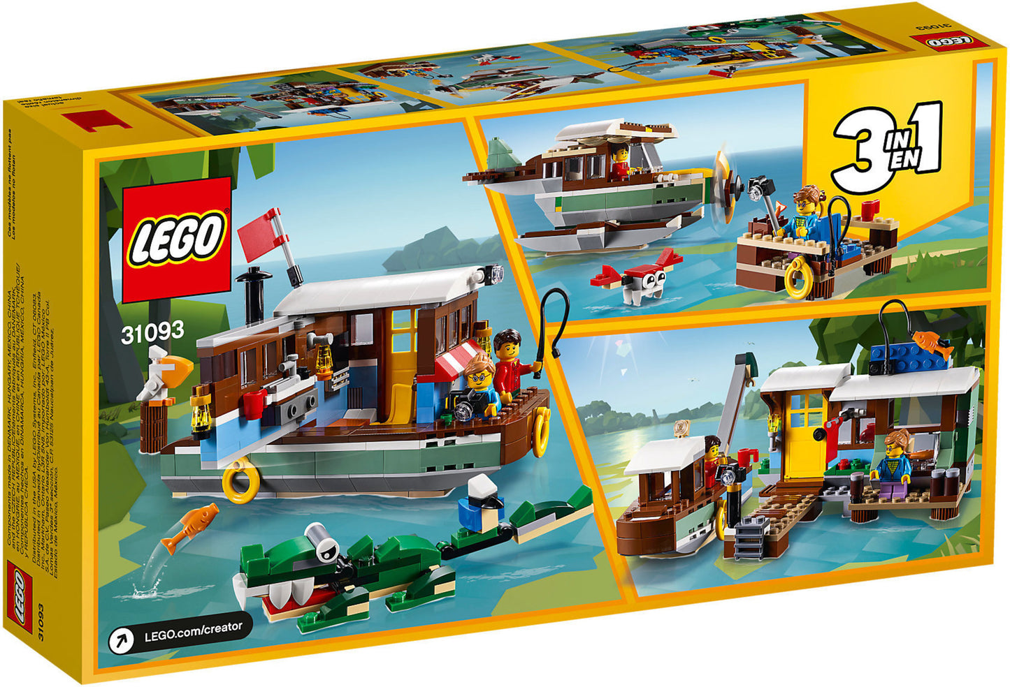 31093 LEGO Creator - Casa Galleggiante
