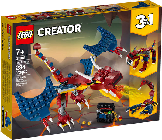 31102 LEGO Creator - Drago Del Fuoco