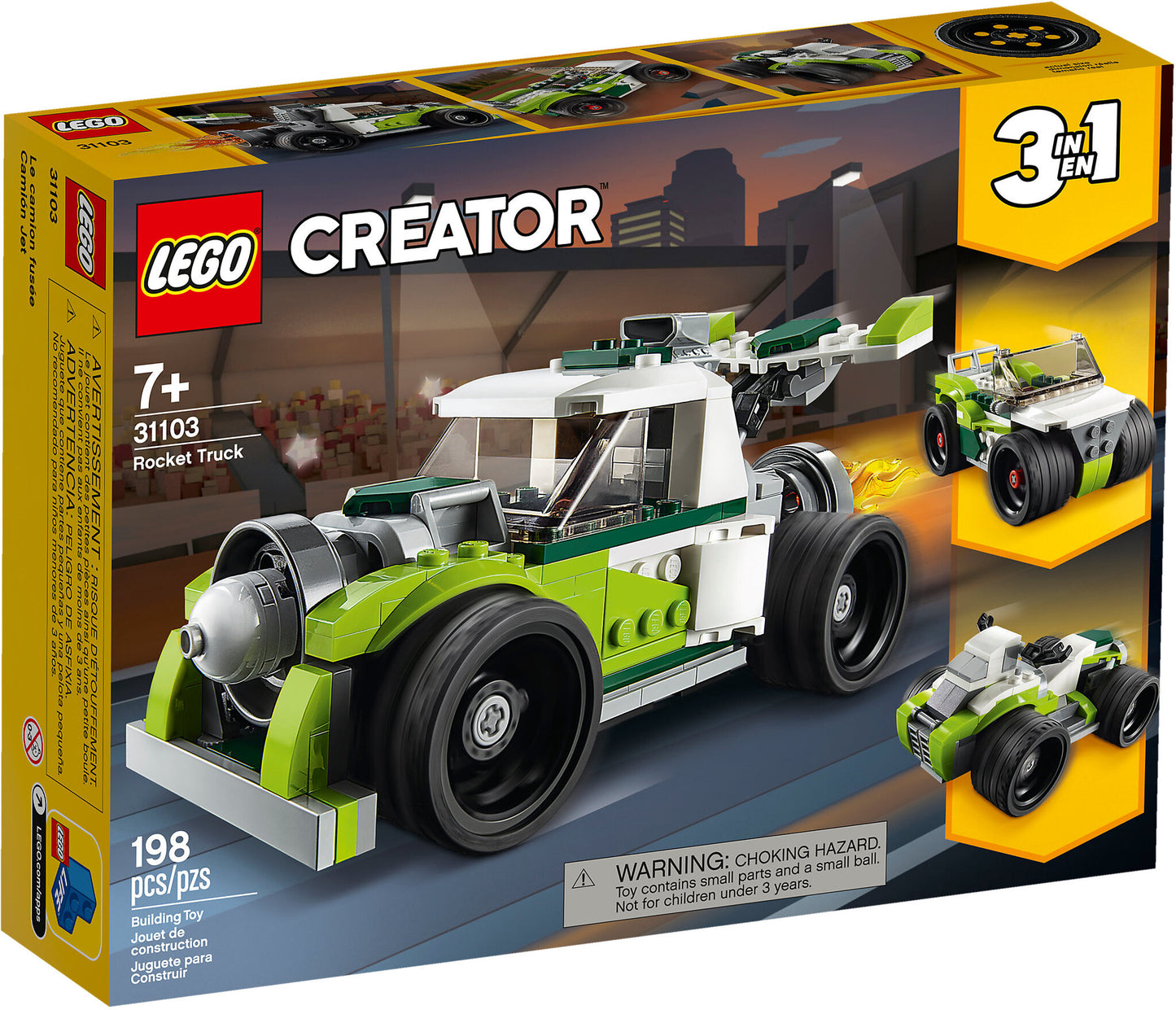 31103 LEGO Creator - Razzo Bolide