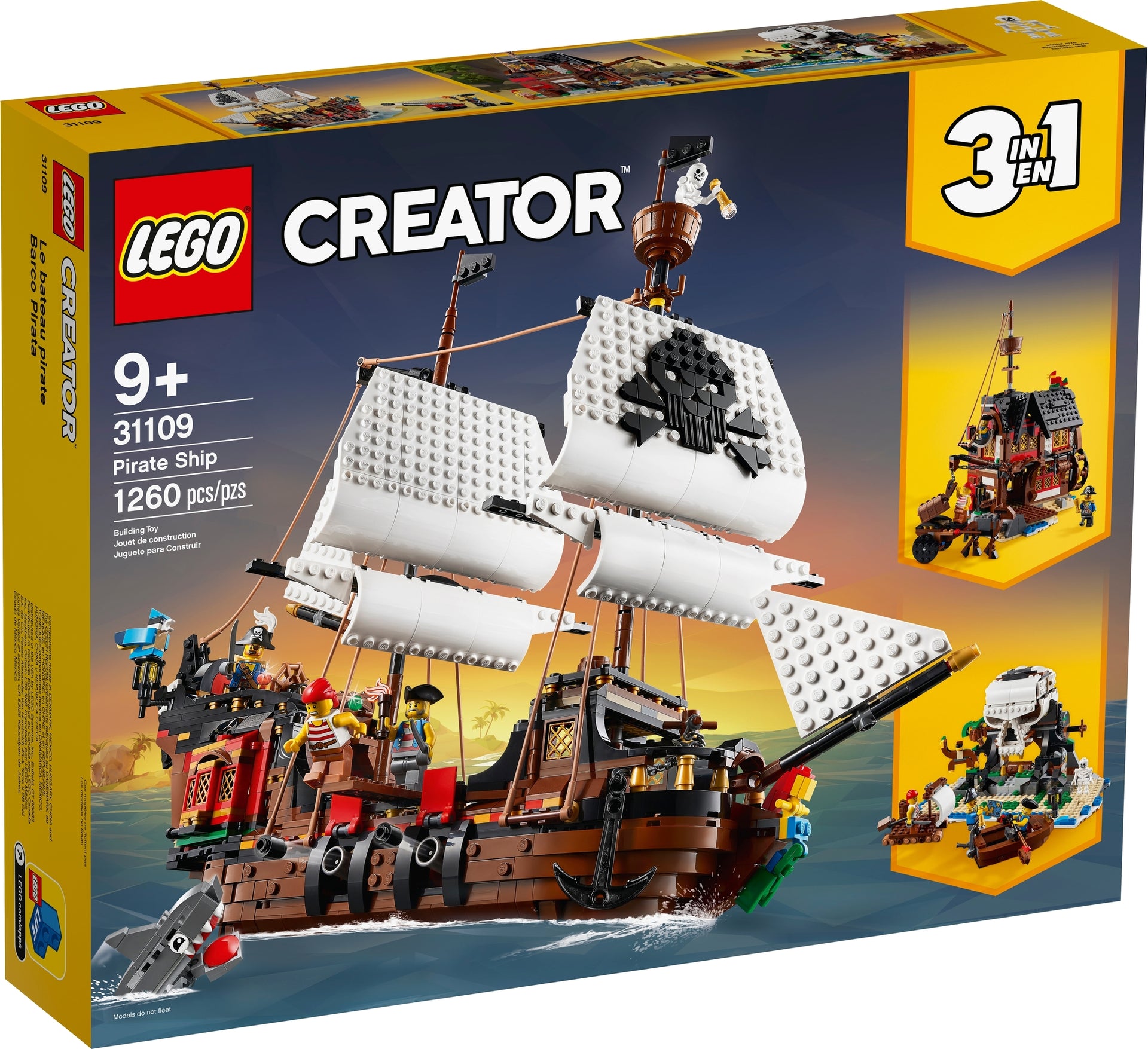 31109 LEGO Creator Galeone dei Pirati – sgorbatipiacenza